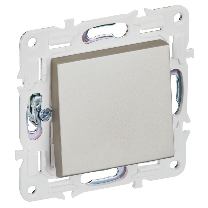 SKANDY Выключатель 1-клавишный перекрестный 10А SK-V03Sh шампань IEK