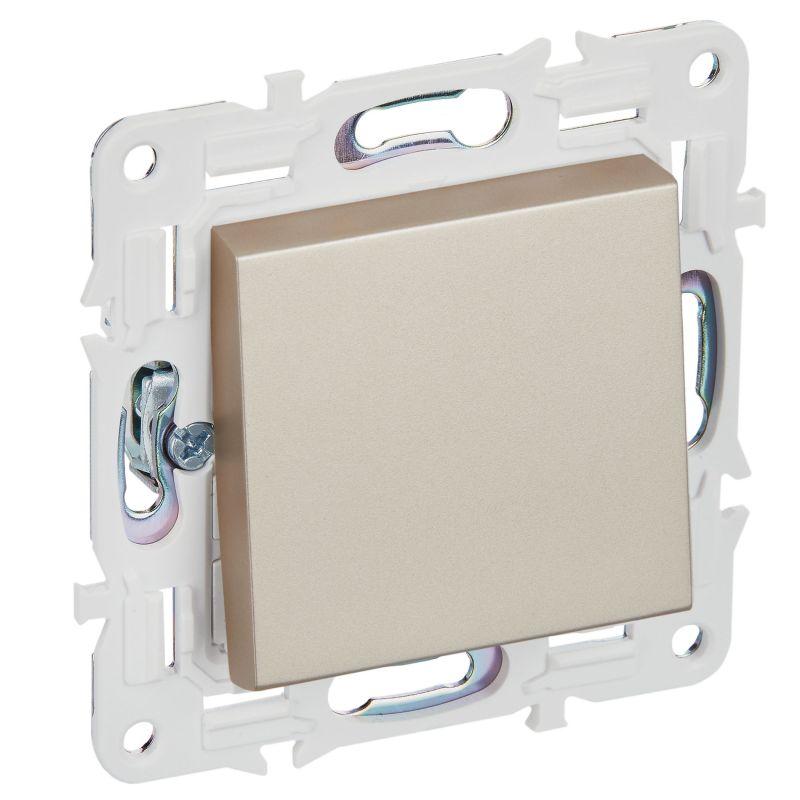 SKANDY Выключатель 1-клавишный перекрестный 10А SK-V03Sa песочный IEK