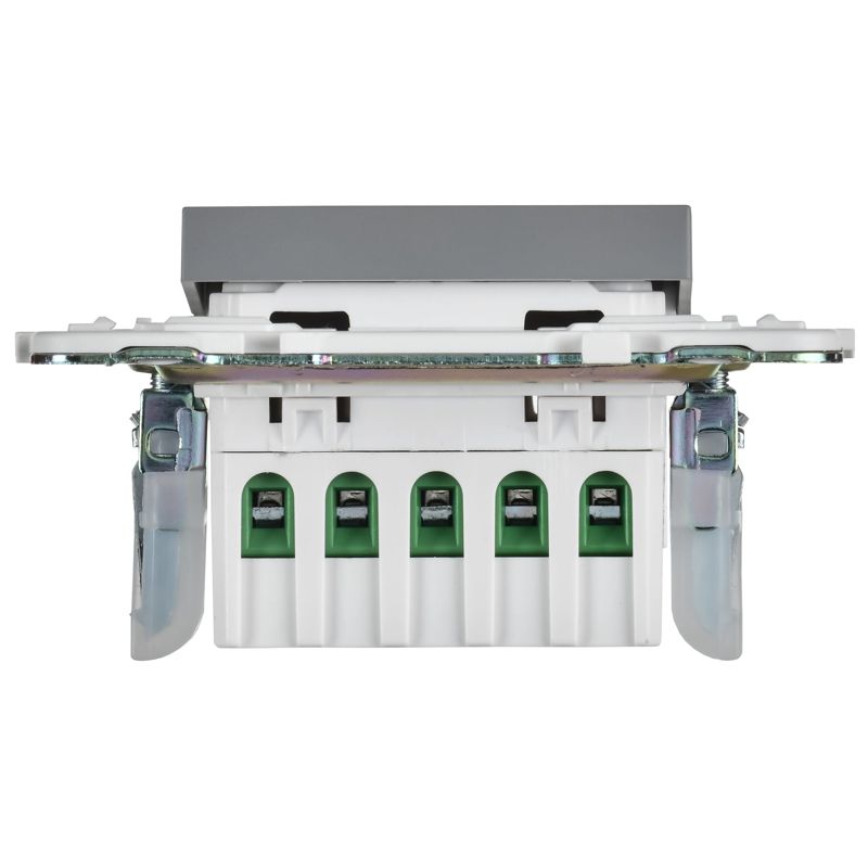 SKANDY Кнопка звонка с индикацией для отелей 10А SK-V17Gr серый IEK