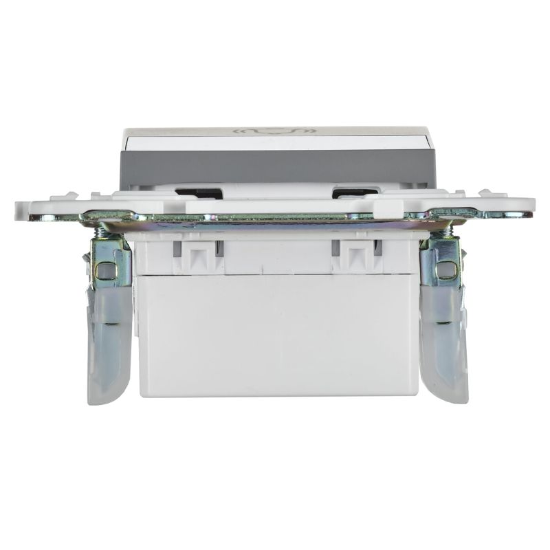 SKANDY Кнопка звонка с индикацией для отелей 10А SK-V17Gr серый IEK