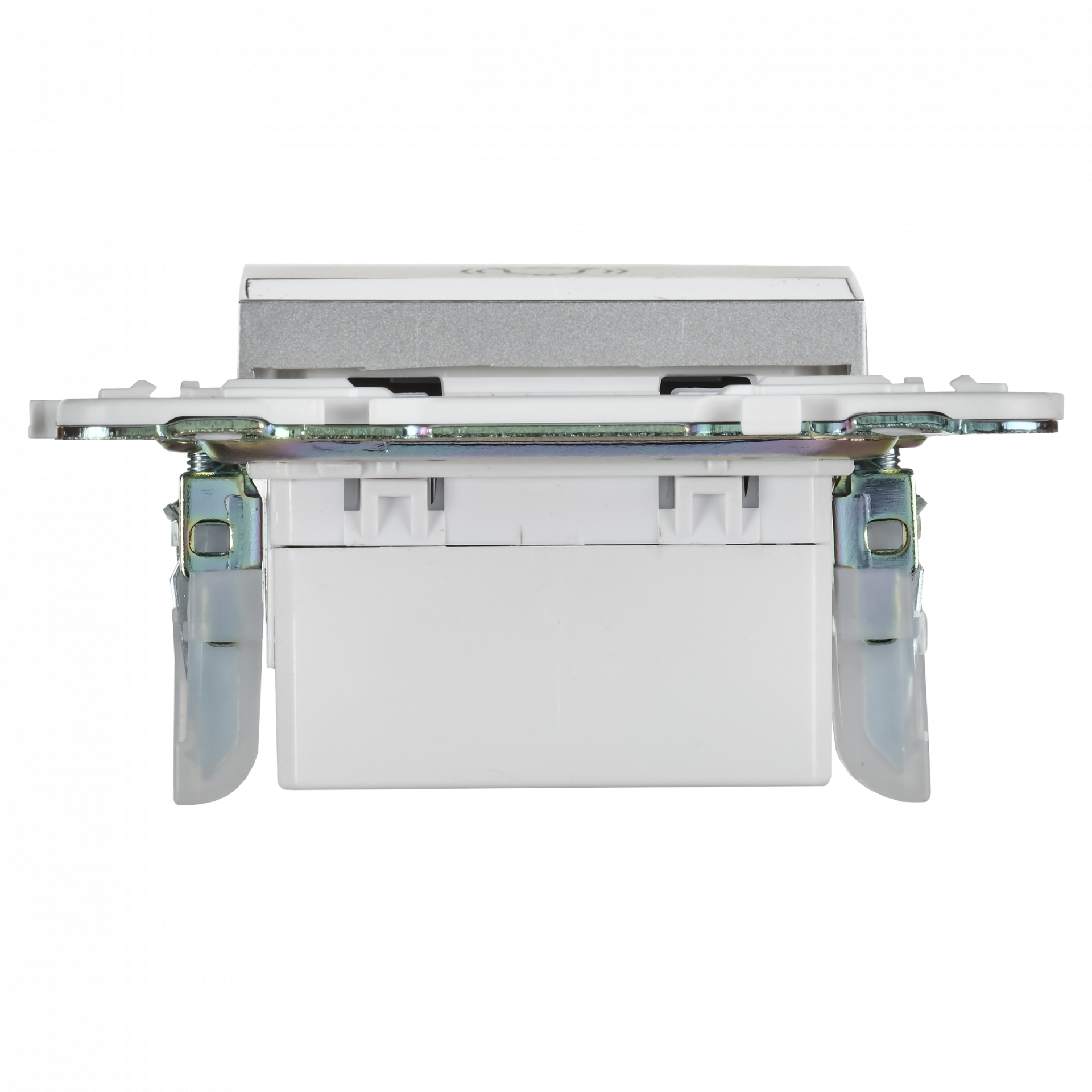 SKANDY Кнопка звонка с индикацией для отелей 10А SK-V17S серебряный IEK