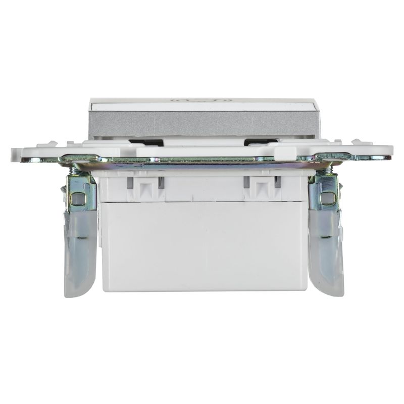 SKANDY Кнопка звонка с индикацией для отелей 10А SK-V17S серебряный IEK