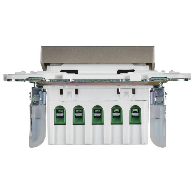 SKANDY Кнопка звонка с индикацией для отелей 10А SK-V17Sh шампань IEK