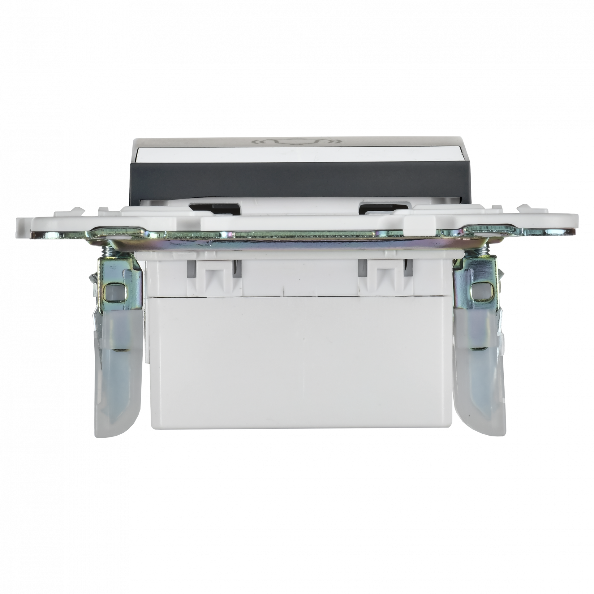 SKANDY Кнопка звонка с индикацией для отелей 10А SK-V17T титан IEK