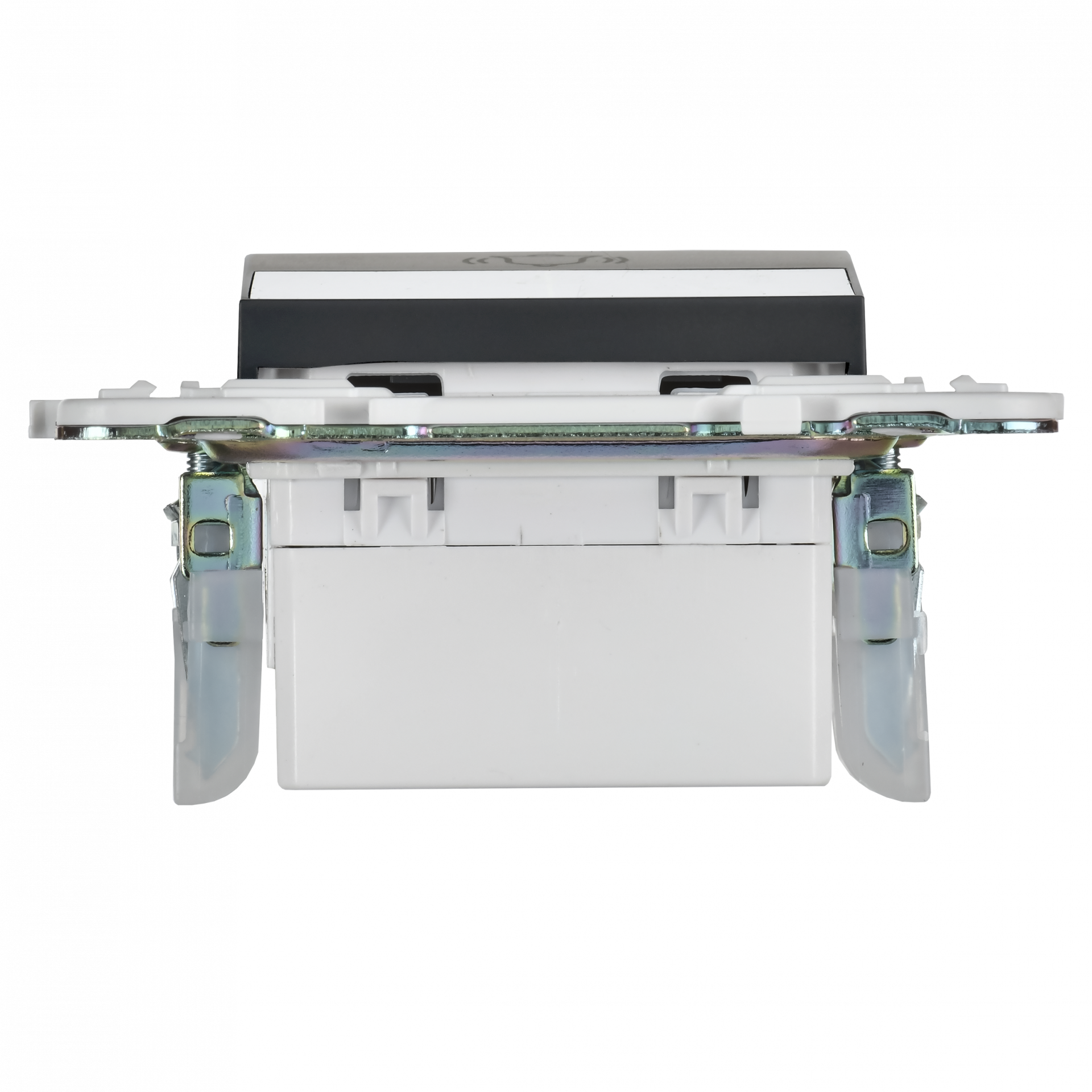 SKANDY Кнопка звонка с индикацией для отелей 10А SK-V17G графит IEK