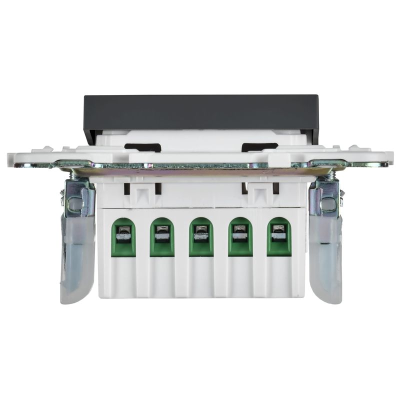 SKANDY Кнопка звонка с индикацией для отелей 10А SK-V17G графит IEK