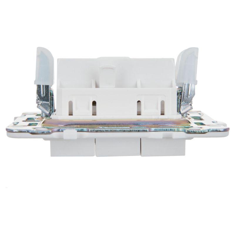 SKANDY Выключатель 3-клавишный 10А SK-V11W арктический белый IEK