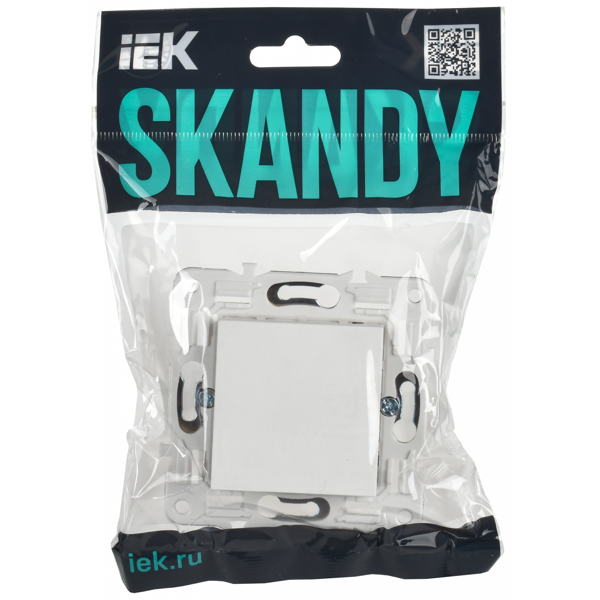 SKANDY Вывод кабеля SK-O01W арктический белый IEK