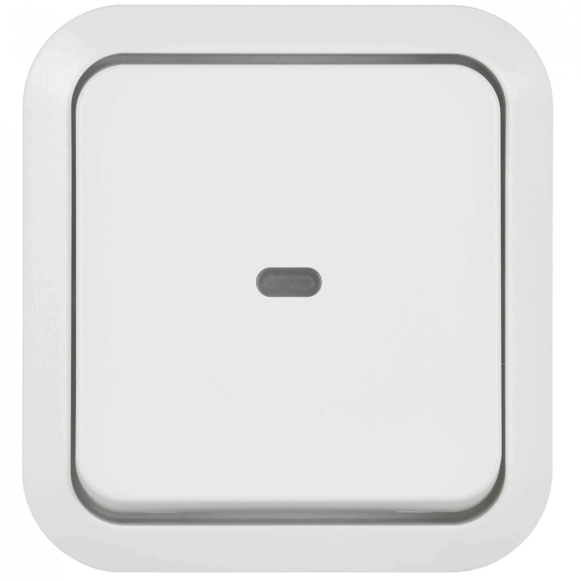 TORS Переключатель одноклавишный с индикацией 10А IP55 TS302 белый IEK