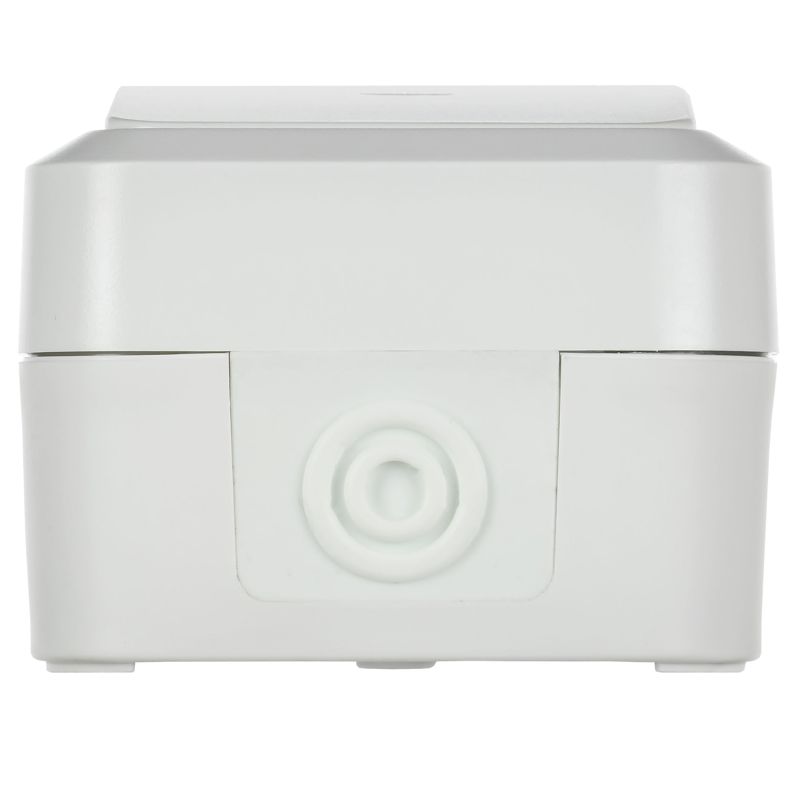 TORS Переключатель одноклавишный с индикацией 10А IP55 TS302 белый IEK