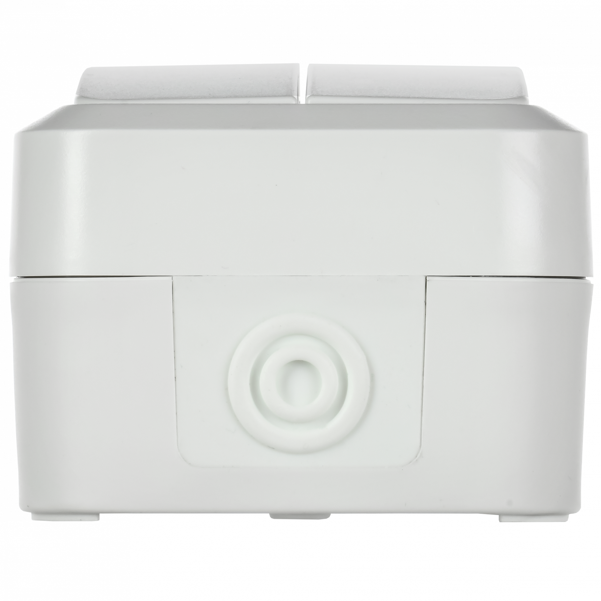 TORS Выключатель двухклавишный 10А IP55 TS305 белый IEK