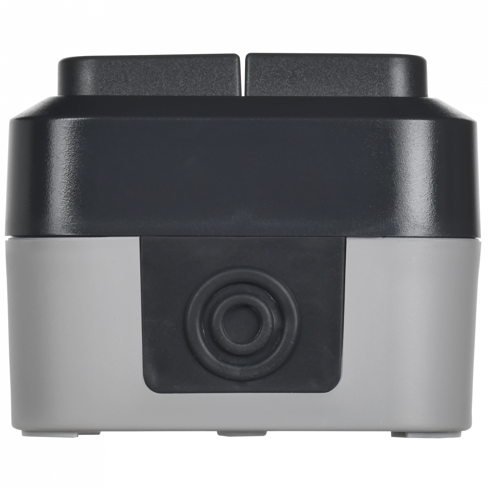 TORS Выключатель двухклавишный проходной 10А IP55 TS125 графит IEK