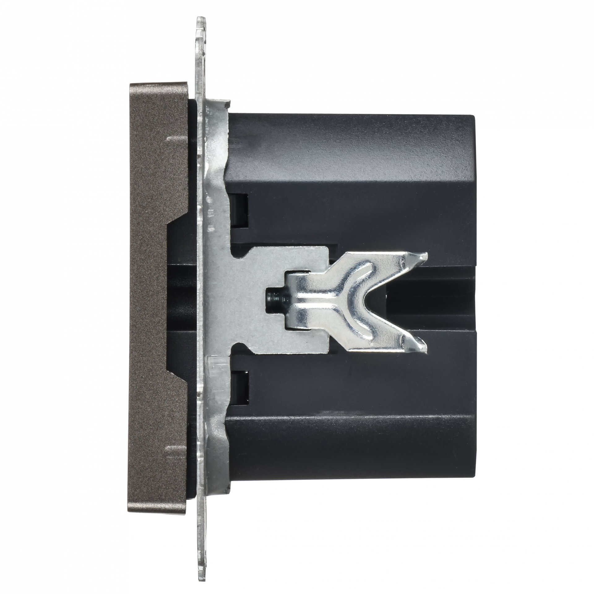 BRITE Розетка USB A+C 45Вт высокоскоростная зарядка РЮ11-2-БрТБ темная бронза IEK