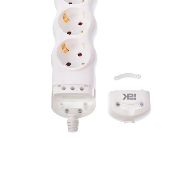 Розетка переносная разборная РПр03 3 места IEK