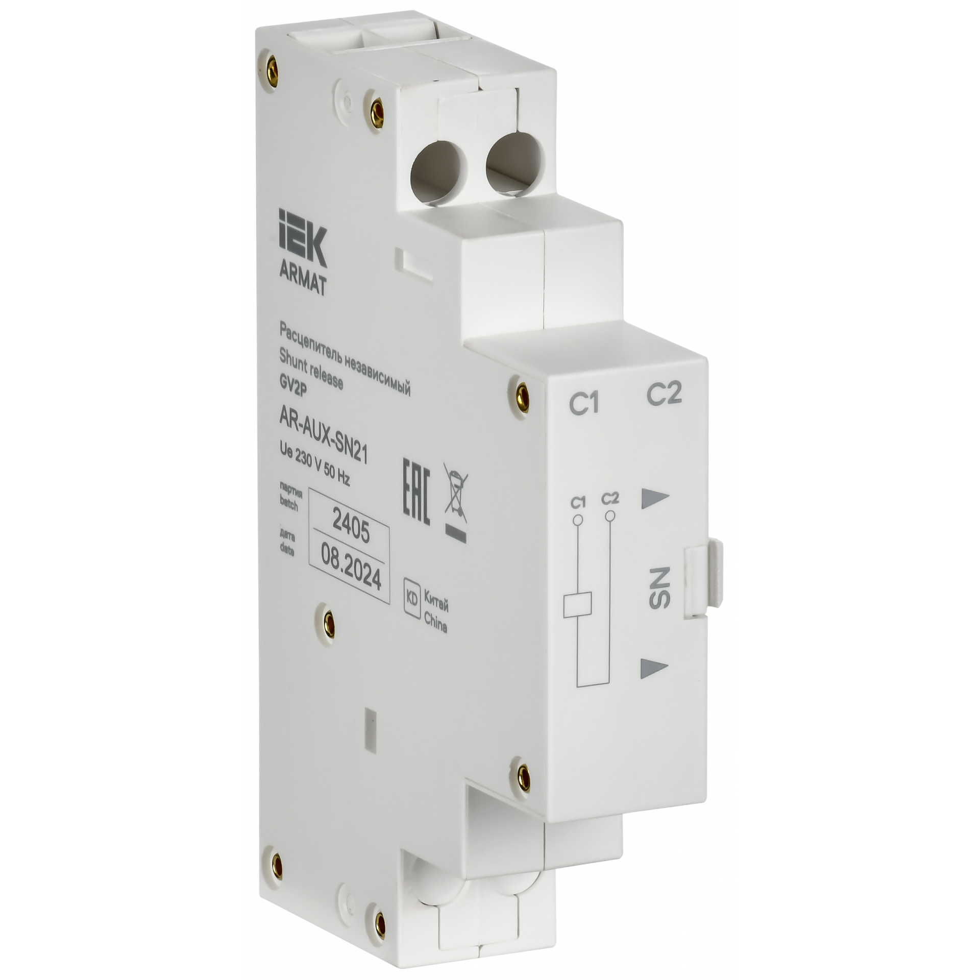 ARMAT Расцепитель независимый 220/230В GV2P IEK