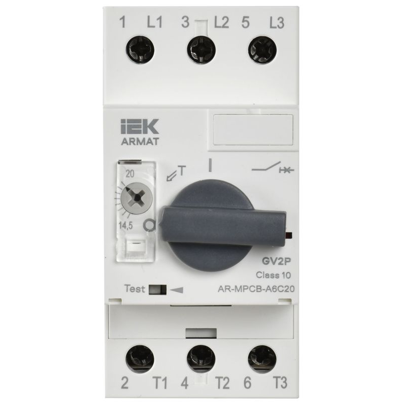 ARMAT Автоматический выключатель защиты двигателя A6 GV2P 14,5-20А IEK