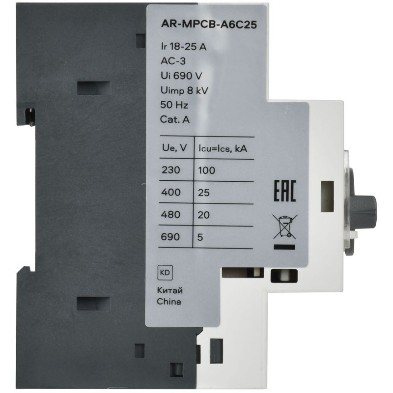 ARMAT Автоматический выключатель защиты двигателя A6 GV2P 18-25А IEK