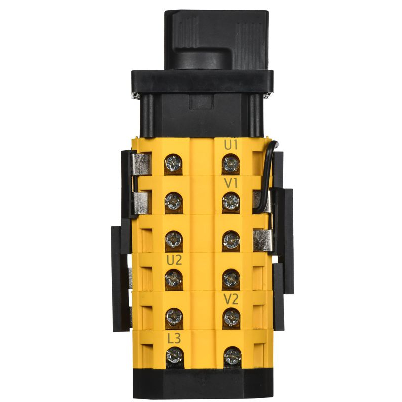 Переключатель кулачковый стандартная рукоятка 10А схема 23 IEK