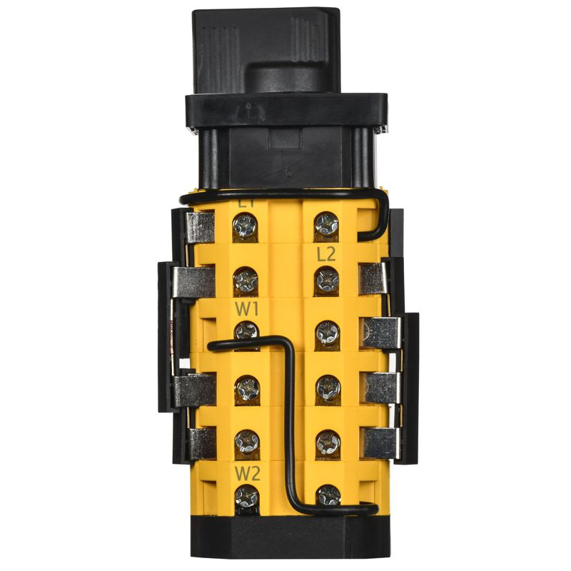 Переключатель кулачковый стандартная рукоятка 10А схема 23 IEK