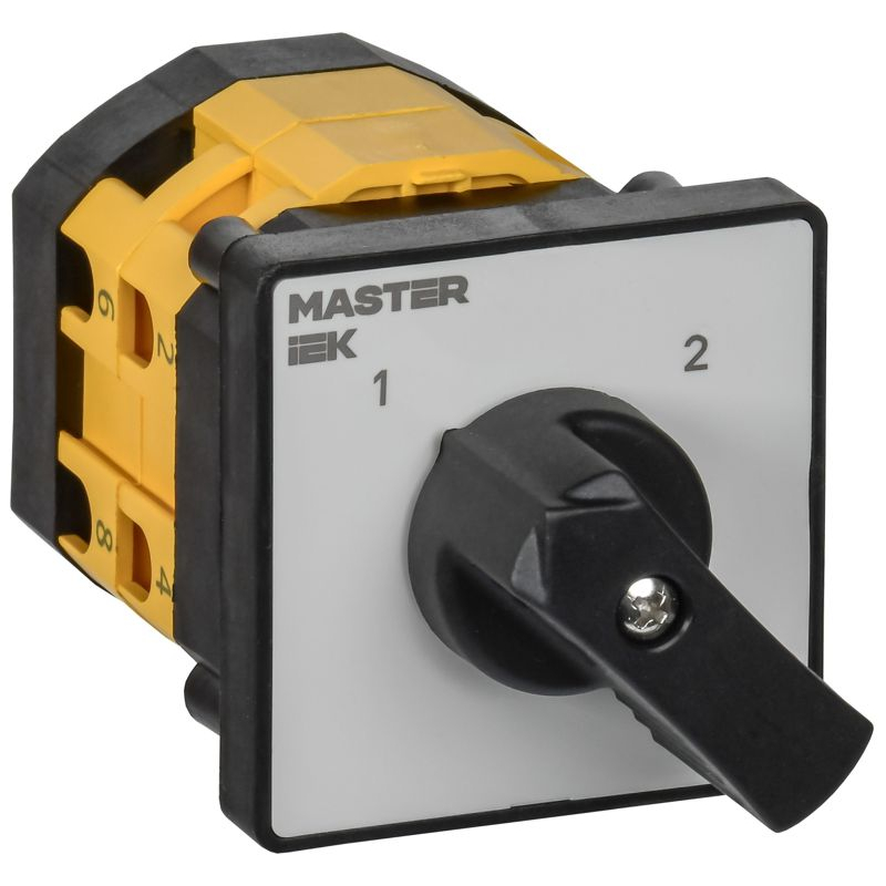 Переключатель кулачковый стандартная рукоятка 10А схема 56 IEK