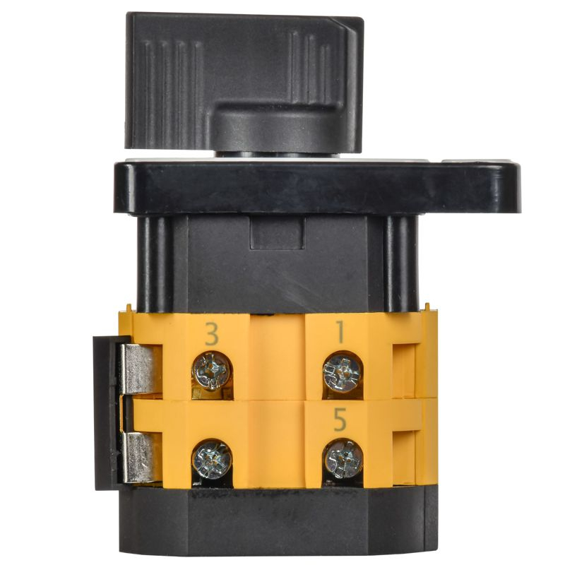 Переключатель кулачковый стандартная черная рукоятка 10А схема 67 MASTER IEK