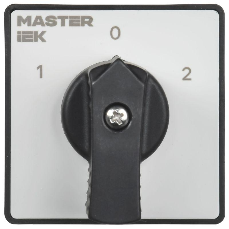 Переключатель кулачковый стандартная рукоятка 10А схема 75 IEK