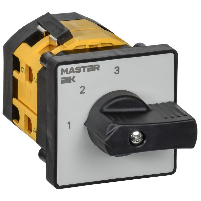 Переключатель кулачковый стандартная рукоятка 10А схема 82 IEK