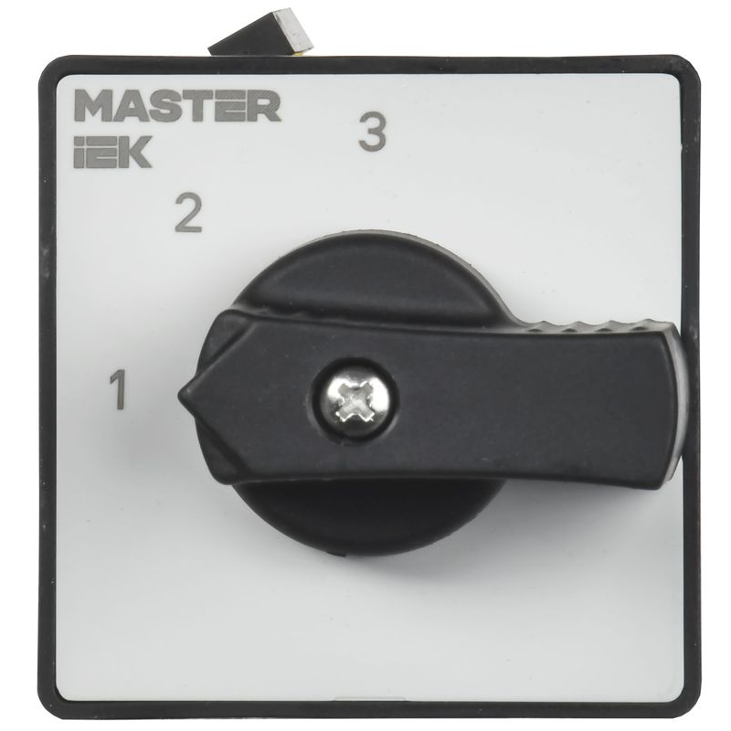 Переключатель кулачковый стандартная рукоятка 10А схема 82 IEK