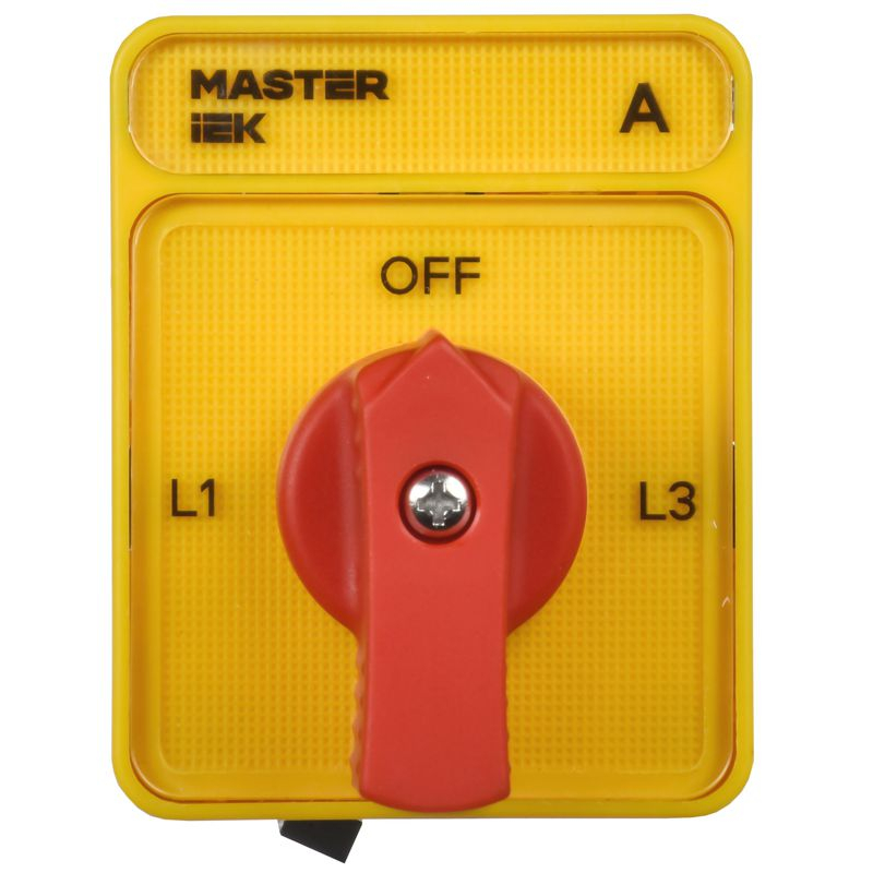 Переключатель кулачковый стандартная рукоятка 10А схема 98 IEK