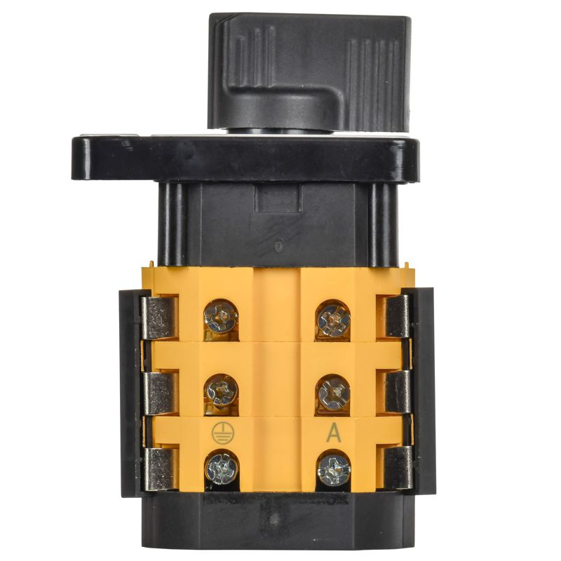 Переключатель кулачковый стандартная черная рукоятка 10А схема 98 MASTER IEK