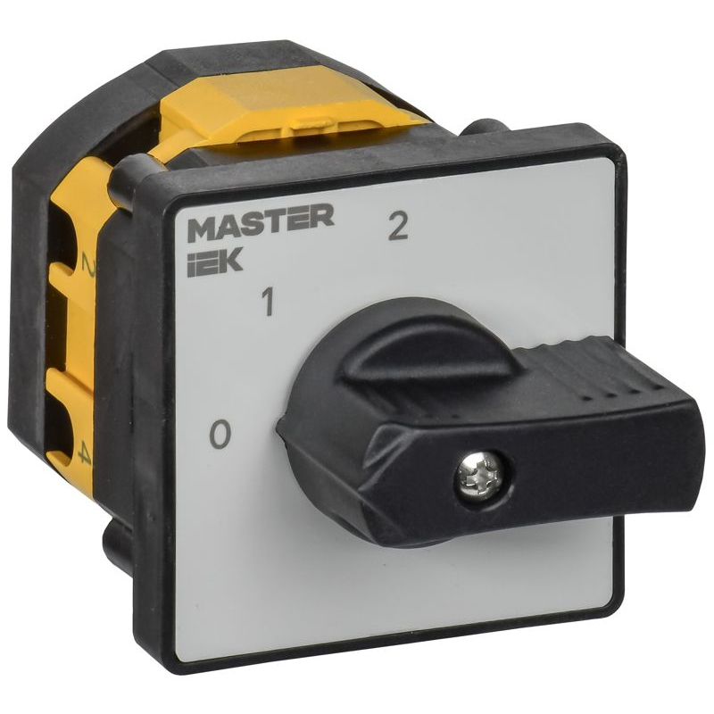 Переключатель кулачковый стандартная рукоятка 10А схема 107 IEK