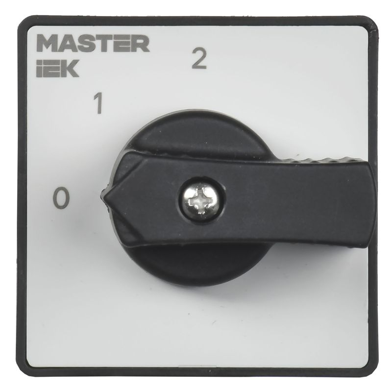 Переключатель кулачковый стандартная рукоятка 10А схема 107 IEK