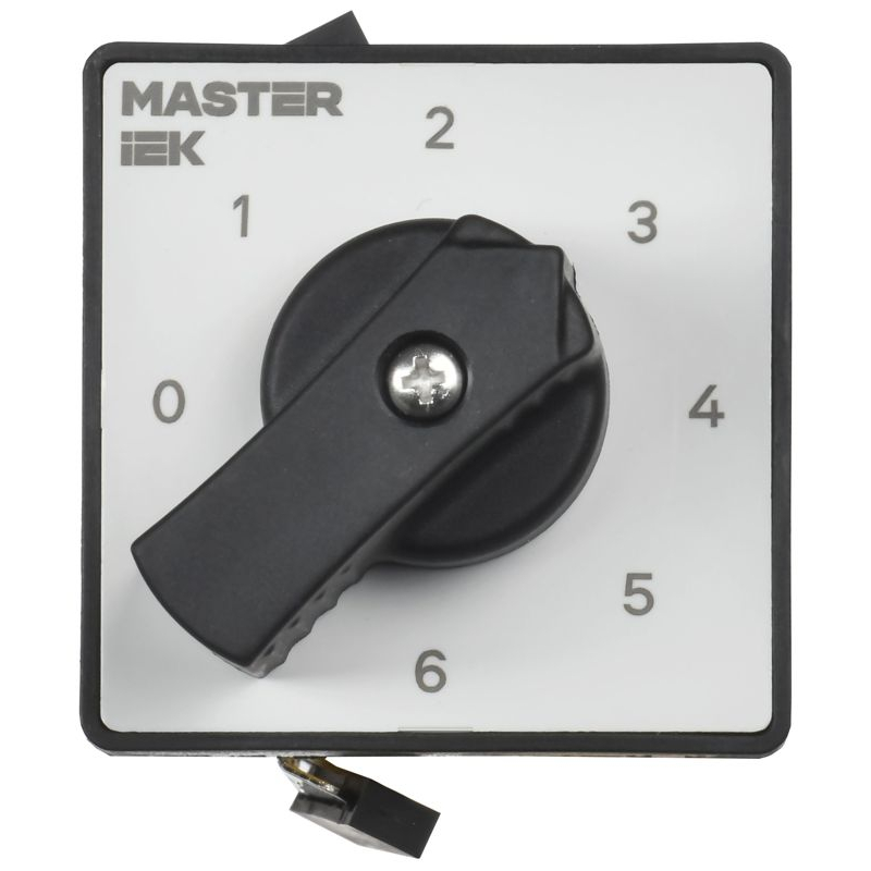 Переключатель кулачковый стандартная рукоятка 10А схема 111 IEK