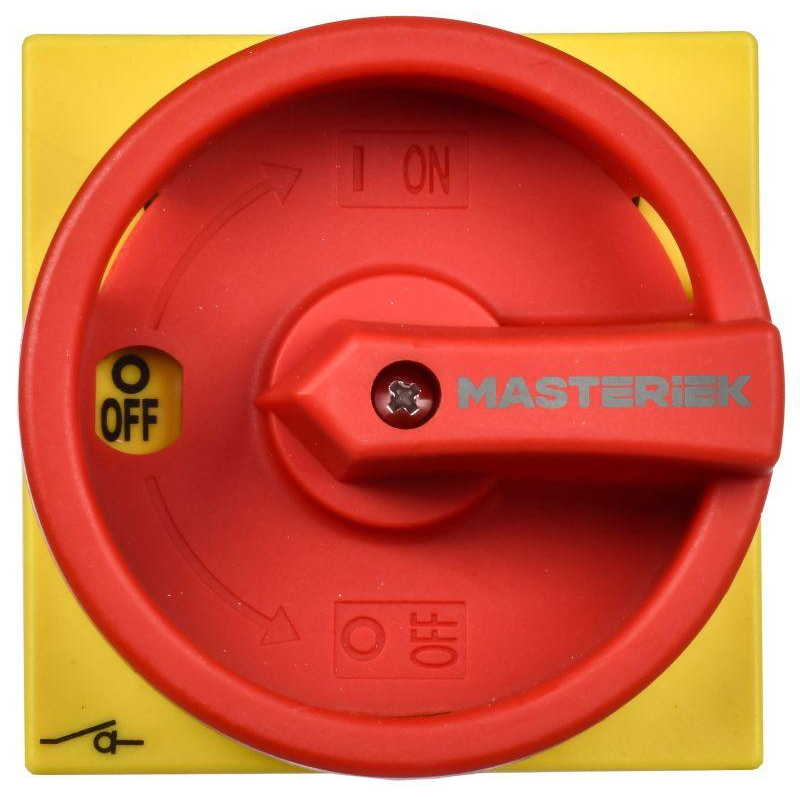 Переключатель кулачковый закрытая рукоятка аварийная 16А схема 91 IEK