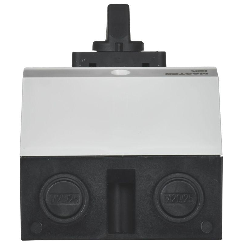 Переключатель кулачковый в боксе стандартная рукоятка 10А схема 51 IEK