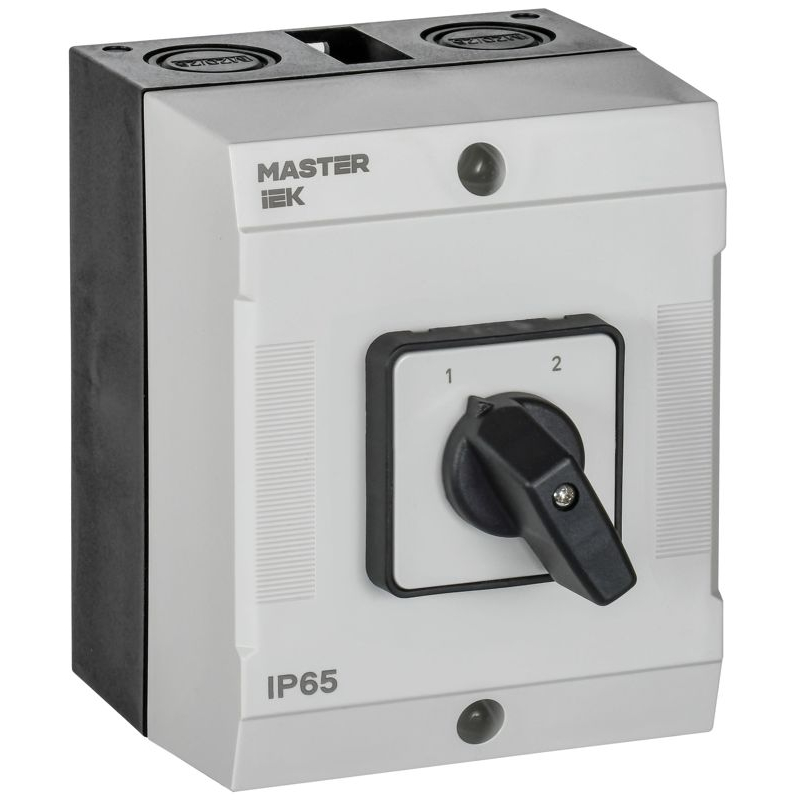 Переключатель кулачковый в боксе стандартная рукоятка 10А схема 69 IEK