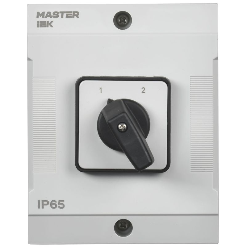 Переключатель кулачковый в боксе стандартная рукоятка 10А схема 69 IEK