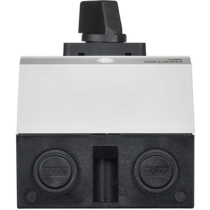 Переключатель кулачковый в боксе стандартная рукоятка 16А схема 54 IEK