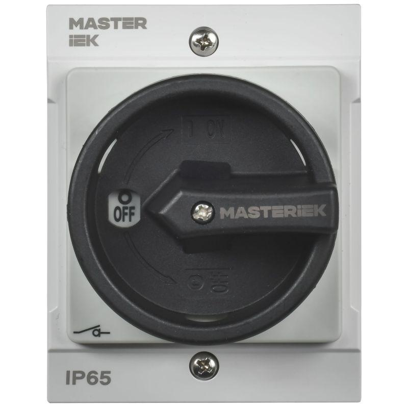 Переключатель кулачковый в боксе закрытая рукоятка 16А схема 10 IEK