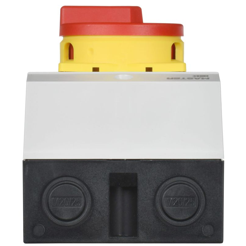 Переключатель кулачковый в боксе закрытая рукоятка аварийная 16А схема 90 IEK