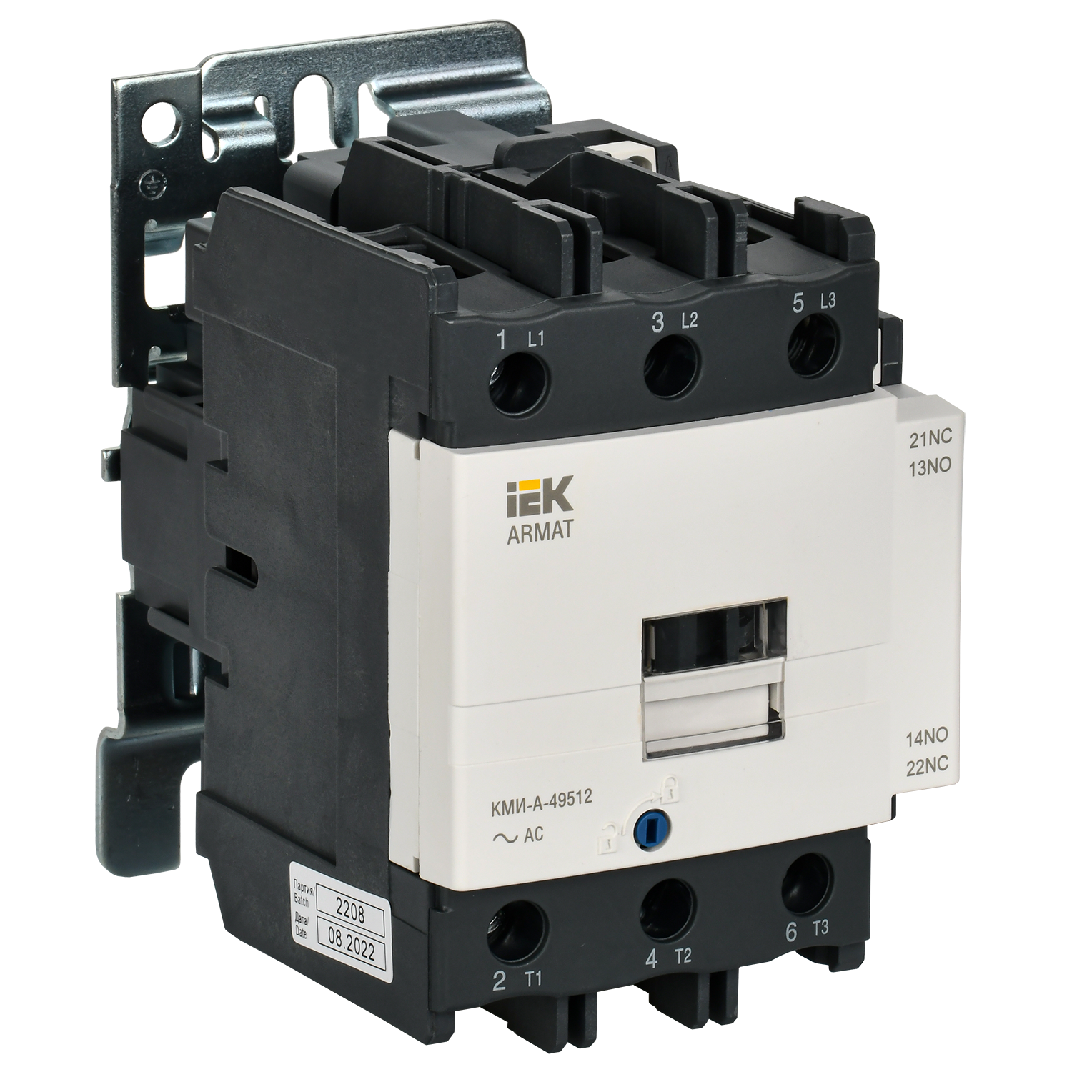 ARMAT Контактор КМИ-А-49512 LC1D 95А 24В/АС3 1NO/1NC IEK