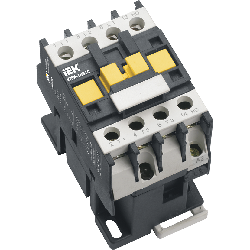 Контактор КМИ-10911 9А без катушки /АС3 1НЗ IEK