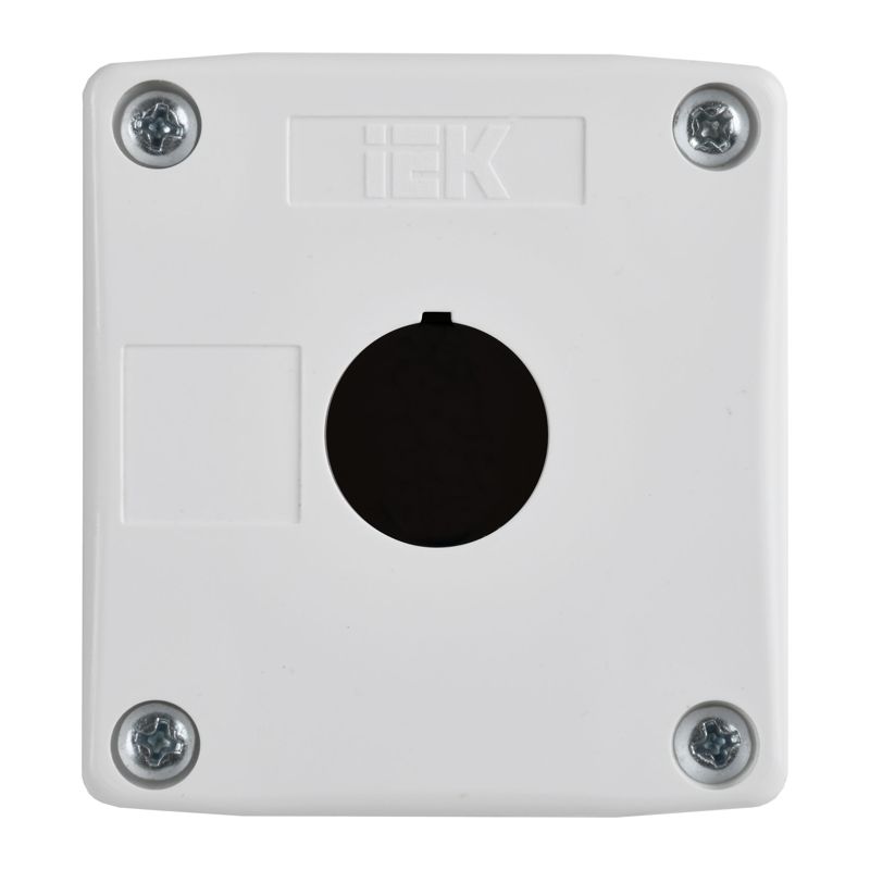 Корпус КП101-Р для кнопок 1 место белый IEK