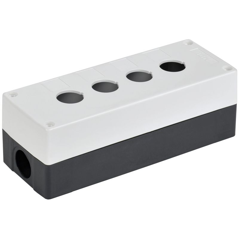 Корпус КП104-Р для кнопок 4 места белый IEK