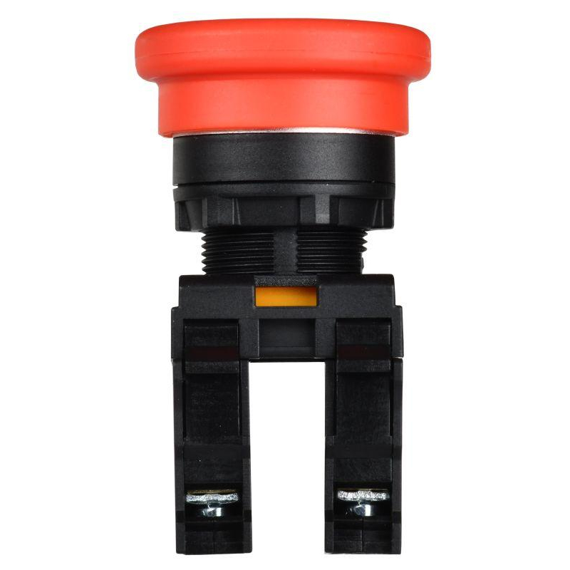 Кнопка Грибок без фиксации d=22мм 1NO+1NC красная MASTER IEK