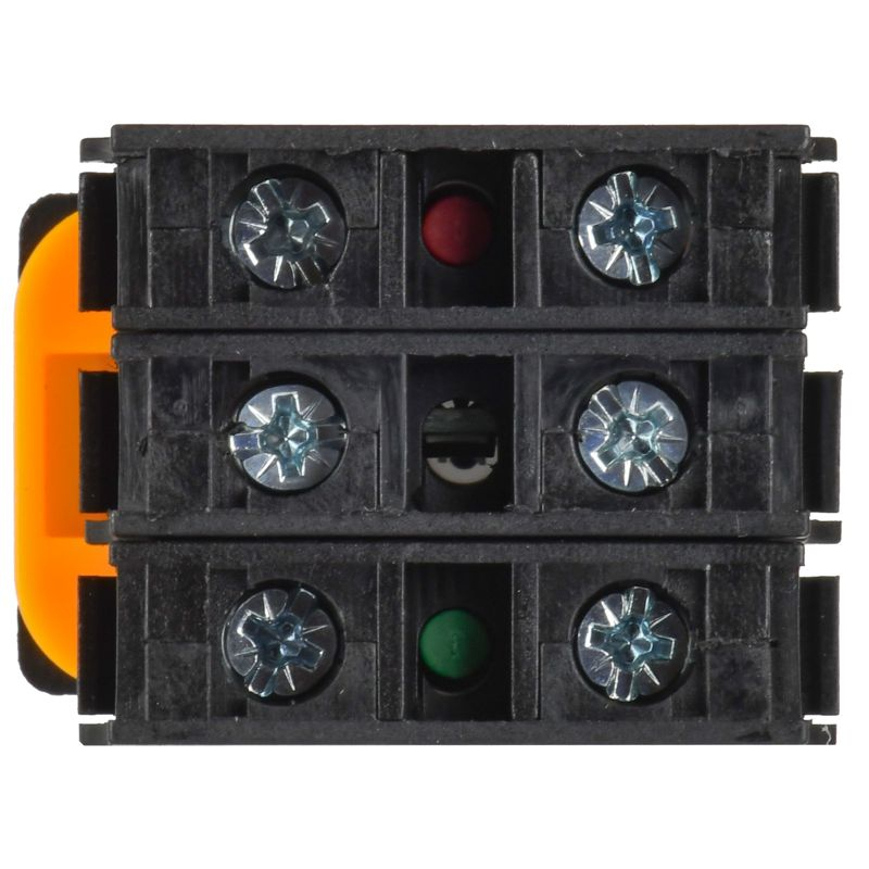 Кнопка с подсветкой d=22мм 1NO+1NC зеленая MASTER IEK