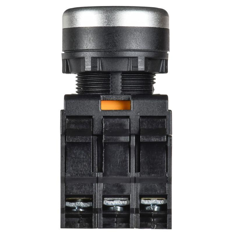 Кнопка с подсветкой d=22мм 1NO+1NC синяя MASTER IEK