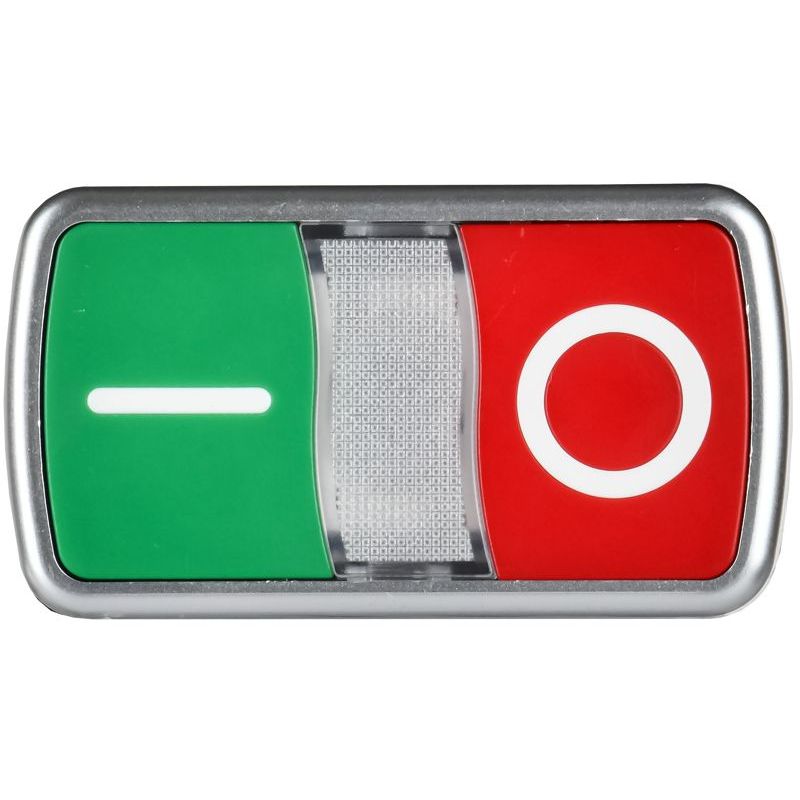 Кнопка I-O без подсветки d=22мм 1NO+1NC MASTER IEK