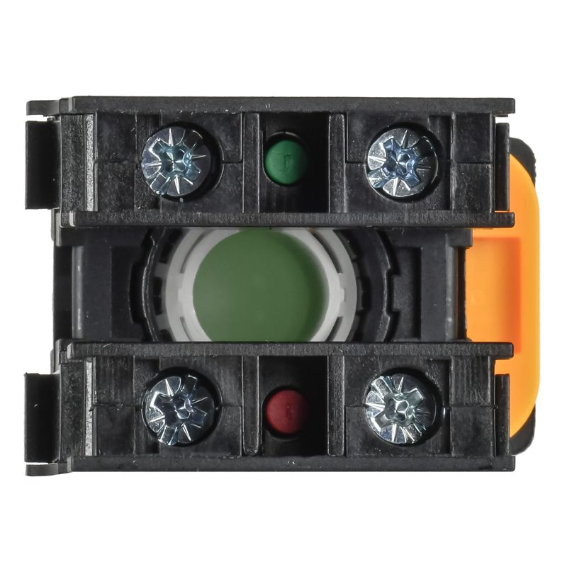 Кнопка с фиксацией d=22мм 1NO+1NC зеленая MASTER IEK