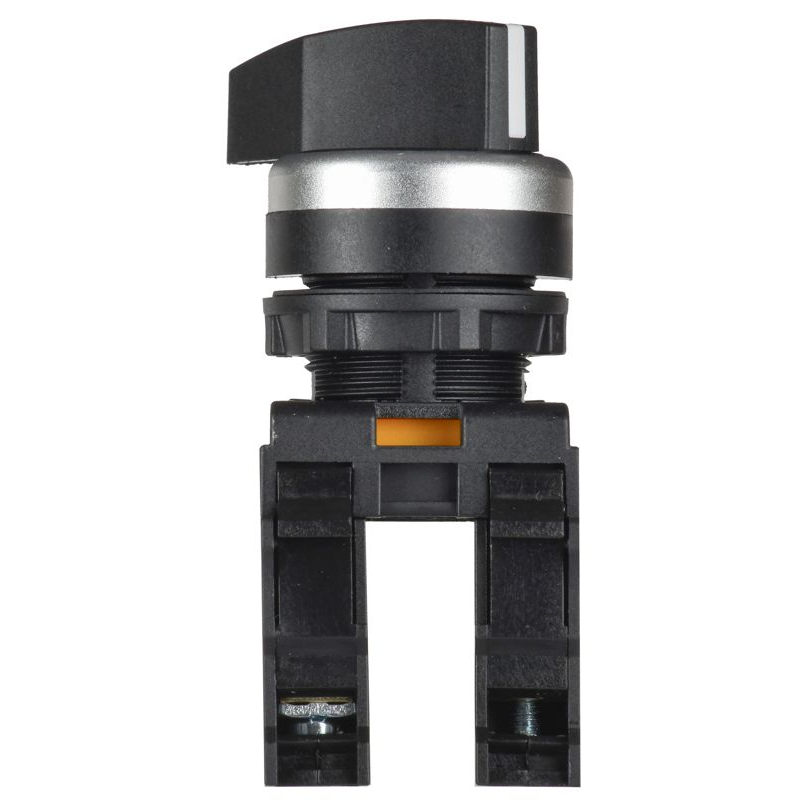 Переключатель длинная ручка на 2 положения 1NO+1NC черный MASTER IEK